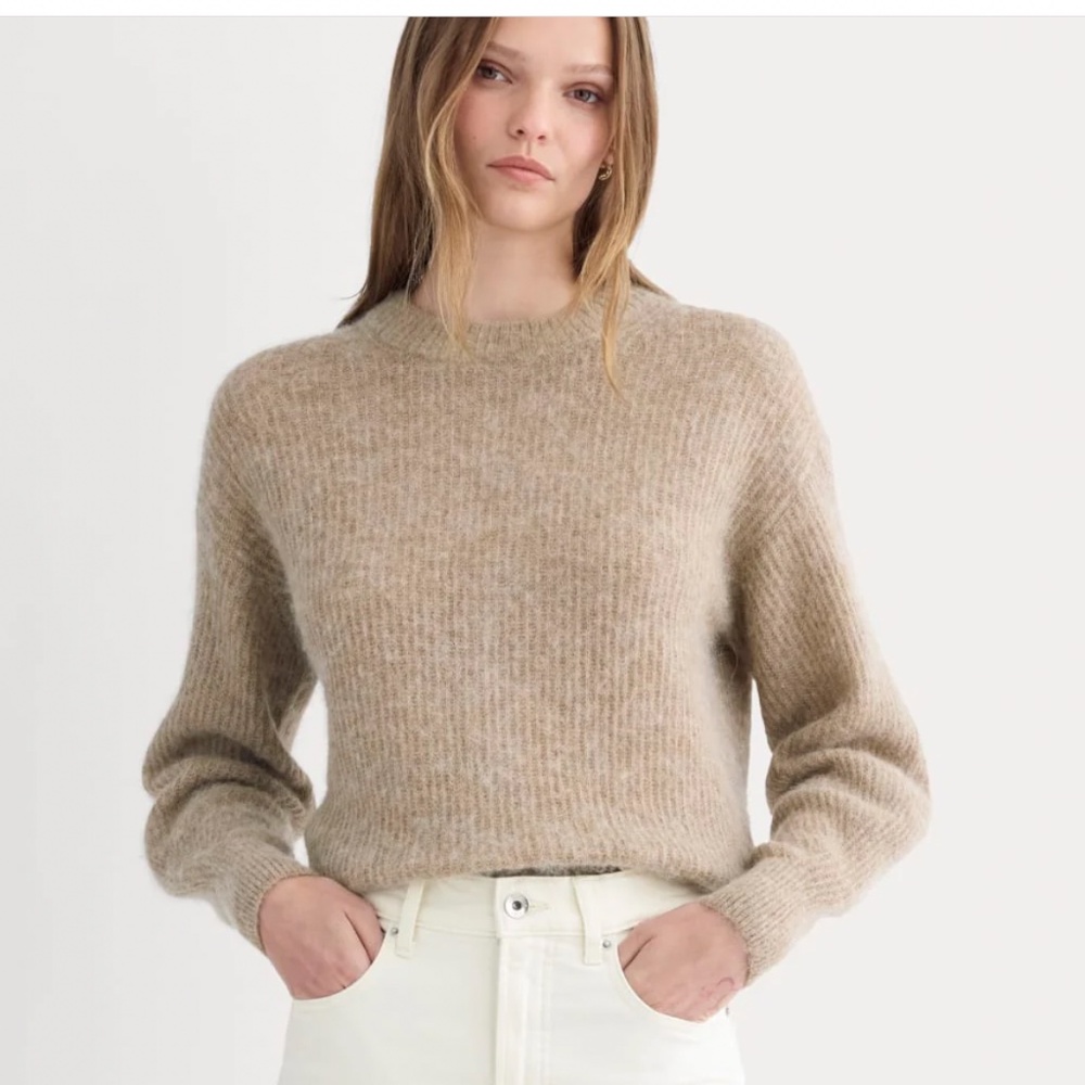 Everlane alpaca blend sweater